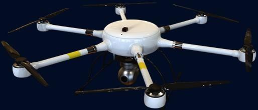 120min সর্বোচ্চ লোড 8kg মাল্টি রটার UAV লং120 হালকা বৃষ্টি প্রতিরোধের ছয় অক্ষ ড্রোন