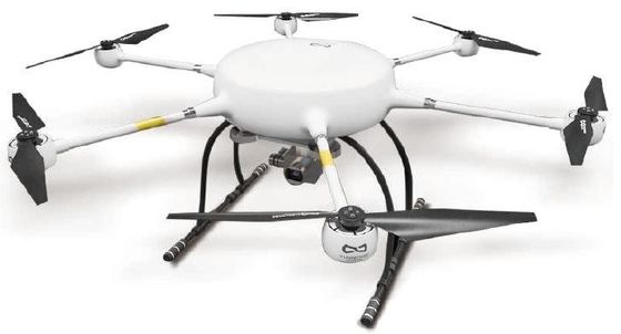 120min সর্বোচ্চ লোড 8kg মাল্টি রটার UAV লং120 হালকা বৃষ্টি প্রতিরোধের ছয় অক্ষ ড্রোন