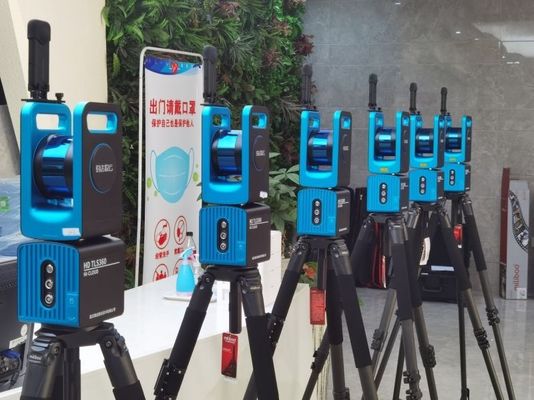 HD TLS360 ইন্ডাস্ট্রিয়াল লেজার স্ক্যানার 4kg লাইটওয়েট 3D লেজার মেজারমেন্ট ডিভাইস