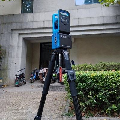 উচ্চ নির্ভুলতা 4kg 150m TLS360 3D লেজার স্ক্যানার বিল্ডিং ফ্যাসাড পরিমাপের জন্য