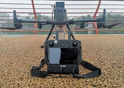 UAV ফ্লো মেজারমেন্ট সিস্টেম বেগ 0.03-20m/S রেজোলিউশন 1mm/S