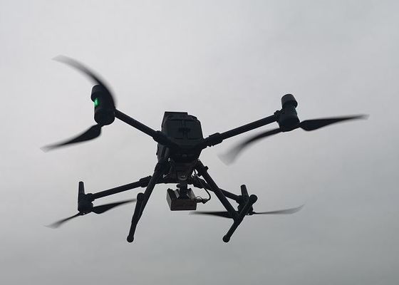 UAV ফ্লো মেজারমেন্ট সিস্টেম বেগ 0.03-20m/S রেজোলিউশন 1mm/S
